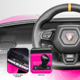 Lamborghini Performante Kids Electric Ride On Car Remote Control Pink CAR-LAM-PK