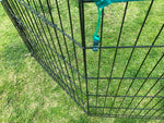 YES4PETS 6 Panel Dog Cat Exercise Playpen Puppy Enclosure Rabbit Fence With Cover V278-PL24-6WCOVER