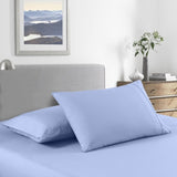 Royal Comfort Bamboo Cooling 2000TC Sheet Set - Single-Light Blue ABM-205656