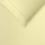 Vintage Design Homewares 100% Linen Butter Quilt Cover Set Single V442-HIN-QUILTCS-LINEN-BUTTER-SB