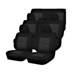 Premium Jacquard Seat Covers - For Toyota Highlander Gsu50R/Gsu55R V121-PMTMKLU0304