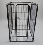 YES4PETS 4 Panel 120 cm Heavy Duty Pet Dog Cat Rabbit Playpen Fence V278-HPL120-4-B-DOOR