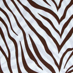 Polyester Cotton Zebra Quilt Cover Set Double V442-ABR-QUILTCS-LUNAZEBRA-CHOCOLATE-DS