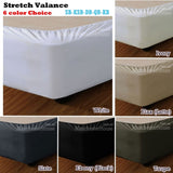Apartmento Stretch Valance Slate DOUBLE V442-INT-VALANCE-STRETCH-SLATE-DS