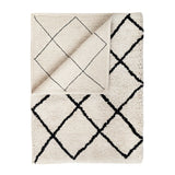 Soft Cotton Bath Rug Tufted Jacquard Design V262-CII-1848