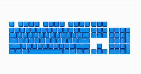 CORSAIR PBT Double-shot Pro Keycaps - Elgato Blue - Keyboard V177-L-KBCH-PBT-DSPKC-BL