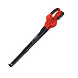 Giantz 20V Cordless Leaf Blower Garden Lithium Battery Electric Nozzles 2-Speed CORDLB-20V-RD