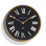 Newgate Mr Butler Wall Clock Radial Brass V398-NGPUT735RAB