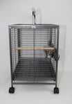 YES4PETS Small Bird Transport Budgie Cage Parrot Aviary Carrier With Wheel V278-TT16