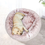 PaWz Pet Bed Cat Dog Donut Nest Calming XXL Pink XX-Large PT1035-XXL-PK