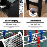 4FT Soccer Table Foosball Football Game Home Family Party Gift Playroom Blue SOCCER-4T-121