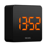 Newgate Space Hotel Orbatron Alarm Clock Black Case - Black Lens - Orange Led V398-NGSH-ORB-O1-K
