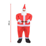 SANTA Fancy Dress Inflatable Suit -Fan Operated Costume V63-306601