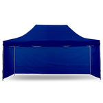 Gazebo Tent Marquee 3x4.5m PopUp Outdoor Wallaroo Blue GAZ-POP-3X45-BU