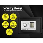 UL-TECH Security Safe Box 16L SAF-25EA-MTL-BK