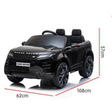 Land Rover Licensed Kids Electric Ride On Car Remote Control - Black CAR-LRV-BK