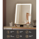 Embellir Makeup Mirror with Lights Hollywood Vanity LED Mirrors White 40X50CM MM-E-STAND-4050LED-WH