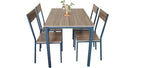 YES4HOMES 5 Piece Kitchen Dining Room Table and Chairs Set Furniture V278-DINING-TABLE-SET-9017-DB