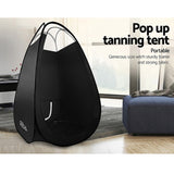 Portable Pop Up Tanning Tent - Black TAN-TENT-S19-BK