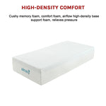 Palermo Single Mattress 30cm Memory Foam Green Tea Infused CertiPUR Approved V63-826511