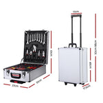 Giantz 786pcs Tool Kit Trolley Case Mechanics Box Toolbox Portable DIY Set TOOL-KIT-B-M-SI