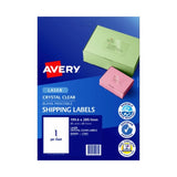 AV Lsr Lbl Clr L7567 1Up Pk25 DS-AV959065