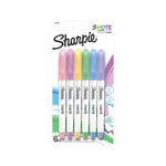 SHARPIE S-Note Pastel Pack of 6 Box of 6 V177-D-SH2130683