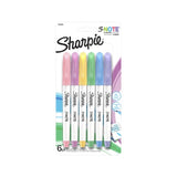 SHARPIE S-Note Pastel Pack of 6 Box of 6 V177-D-SH2130683