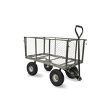 Steel Mesh Garden Trolley Cart - Hammer Grey GMC-H38-HM