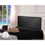 PU Leather Queen Bed Headboard Bedhead - Black V63-768125