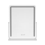 Embellir Makeup Mirror with Lights Hollywood Vanity LED Mirrors White 40X50CM MM-E-STAND-4050LED-WH