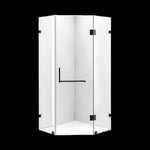 900 x 900mm Frameless 10mm Glass Shower Screen By Della Francesca V63-822161