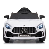 Mercedes Benz Licensed Kids Electric Ride On Car Remote Control White CAR-GTR-WH