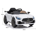 Mercedes Benz Licensed Kids Electric Ride On Car Remote Control White CAR-GTR-WH