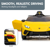 Lamborghini Performante Kids Electric Ride On Car - Yellow CAR-LAM-YL