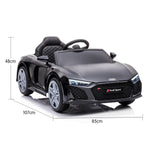 Audi Sport Licensed Kids Electric Ride On Car Remote Control Black CAR-SPT-BK