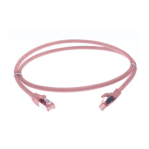 7m CAT6A S/FTP LSZH Ethernet Network Cable | Pink 004.100.9019