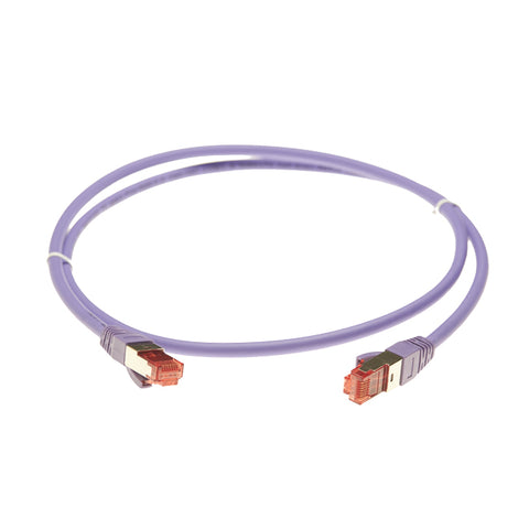 10m CAT6A S/FTP LSZH Ethernet Network Cable | Purple 004.100.4010