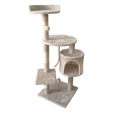 Furtastic 110cm Cat Tree Scratching Post - Beige CAT-EJT-364-BGE