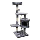 Furtastic 110cm Cat Tree Scratching Post - Silver Grey CAT-EJT-364-SGY