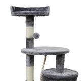 Furtastic 110cm Cat Tree Scratching Post - Silver Grey CAT-EJT-364-SGY