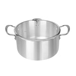 SOGA Stainless Steel 32cm Casserole With Lid Induction Cookware CASSEROLESS422832CM