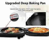 Joyoung Electric Baking Pan 2-Sided Heating Grill BBQ Pancake Maker 30cm V214-22