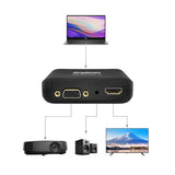 Simplecom DA326 USB 3.0 to HDMI + VGA Video Adapter with 3.5mm Audio Full HD 1080p V28-DA326