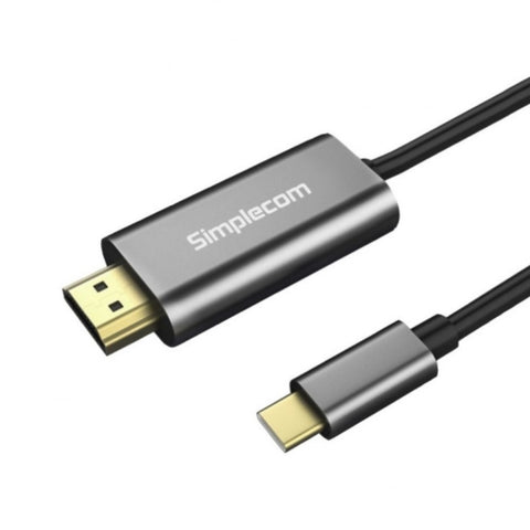 SIMPLECOM DA321 USB-C Type C to HDMI Cable 1.8M 4K@30Hz V177-L-CBSI-DA321