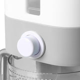 TOQUE Cereal Dispenser Auto Grain Case Storage Box Food Rice Container 12L Grey AB0403-GY