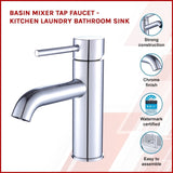 Basin Mixer Tap Faucet -Kitchen Laundry Bathroom Sink 826161