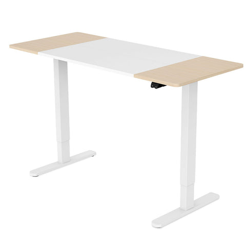 Fortia Sit To Stand Up Standing Desk, 140x60cm, 72-118cm Electric Height Adjustable, 70kg Load, V219-ADKSSTFOWOWT4SA