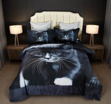 Cat Quilt Cover Set - Queen Size V493-SM-Q-24