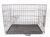 YES4PETS 48' Portable Foldable Dog Cat Rabbit Collapsible Crate Pet Cage Cover Mat V278-CR48-W-COVER-BK-MAT